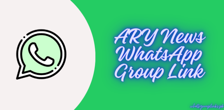 ARY News WhatsApp Group Link