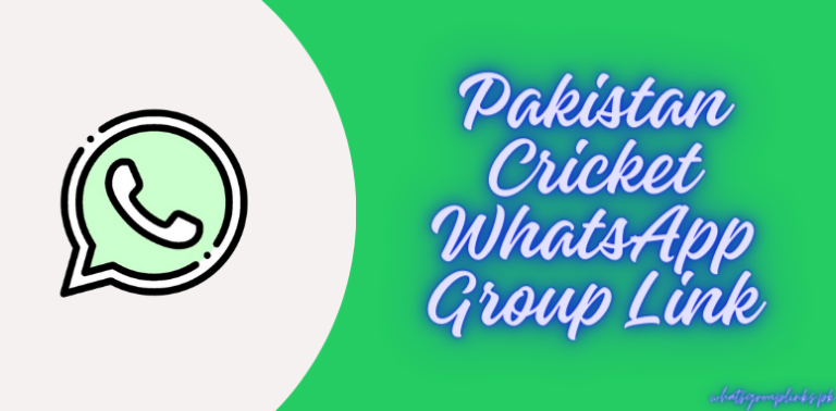 Pakistan Cricket WhatsApp Group Link