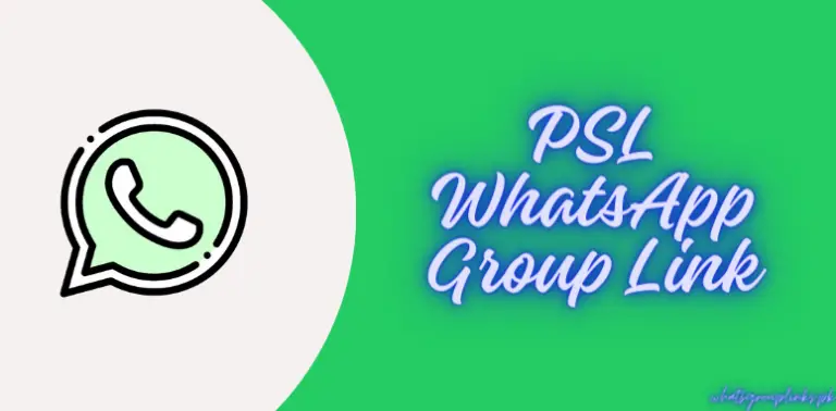 PSL WhatsApp Group Link