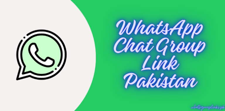 WhatsApp Chat Group Link Pakistan