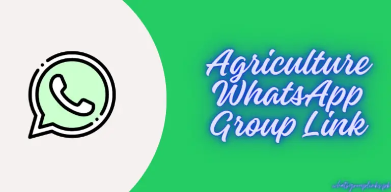 Agriculture WhatsApp Group Link