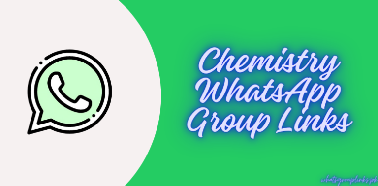 Chemistry WhatsApp Group Links