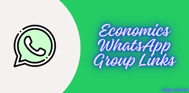 Economics WhatsApp Group Links