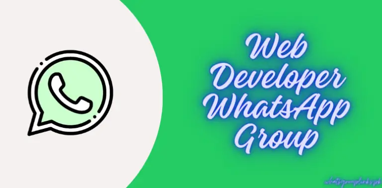 Web Developer WhatsApp Group
